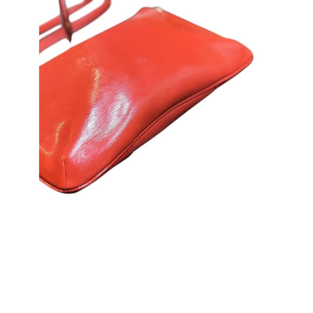Coach Mickie Crossbody in Vermillion Leather w COA - Picture 10 of 15